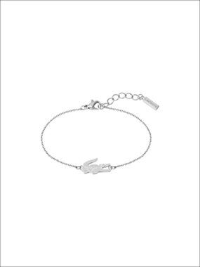 Stainless Steel Crocodile Chain Bracelet with Lobster Claw Clasp